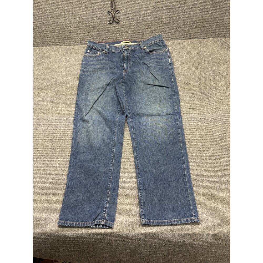 L.L. Bean Denim Jeans Men’s Size 36/30 Blue Straight Leg Classic Fit